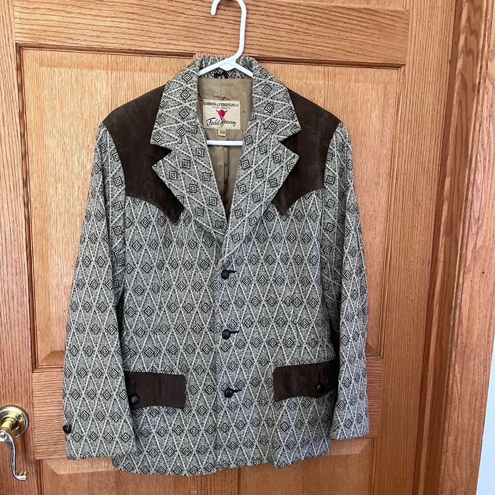 Vintage Gordon & Ferguson field & stream Western sports jacket